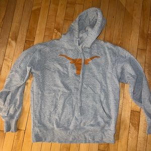 Texas Longhorns Gray Hoodie